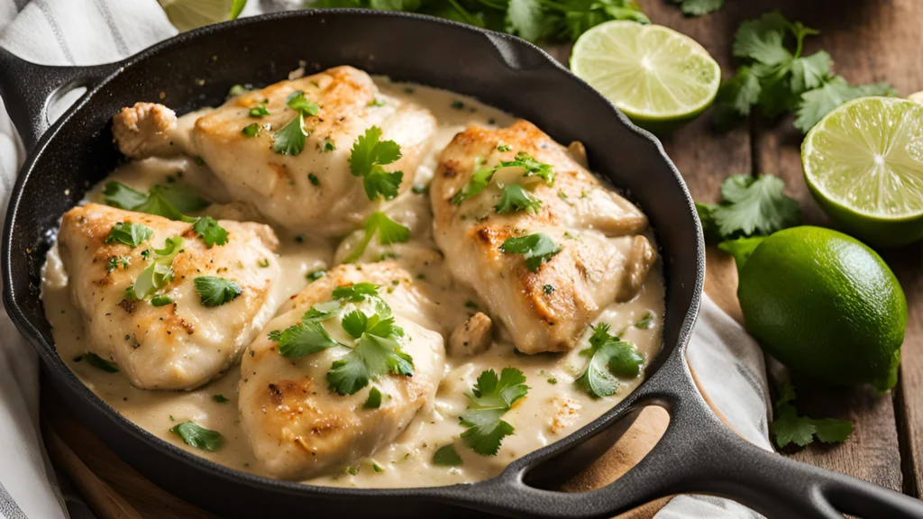 One Pan Coconut Lime Chicken