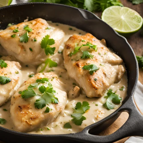 One Pan Coconut Lime Chicken