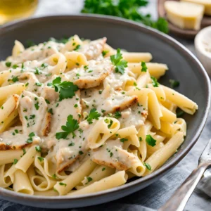 garlic parmesan chicken pasta