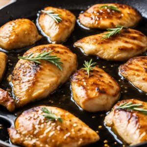 Smothered Chicken with Creamed Spinach