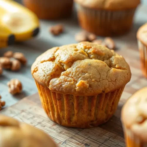 Gluten Free Banana Muffins