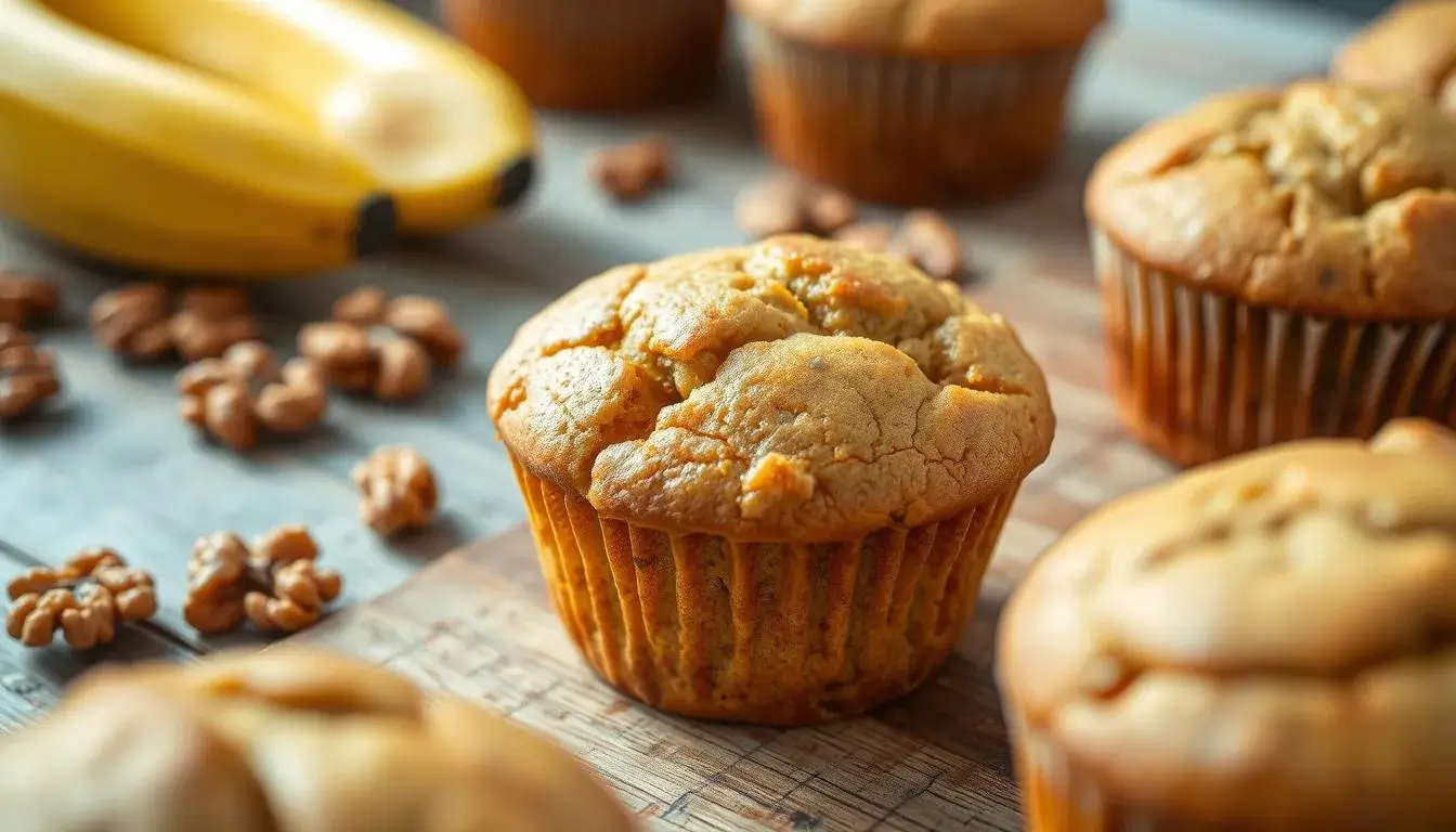 Gluten Free Banana Muffins