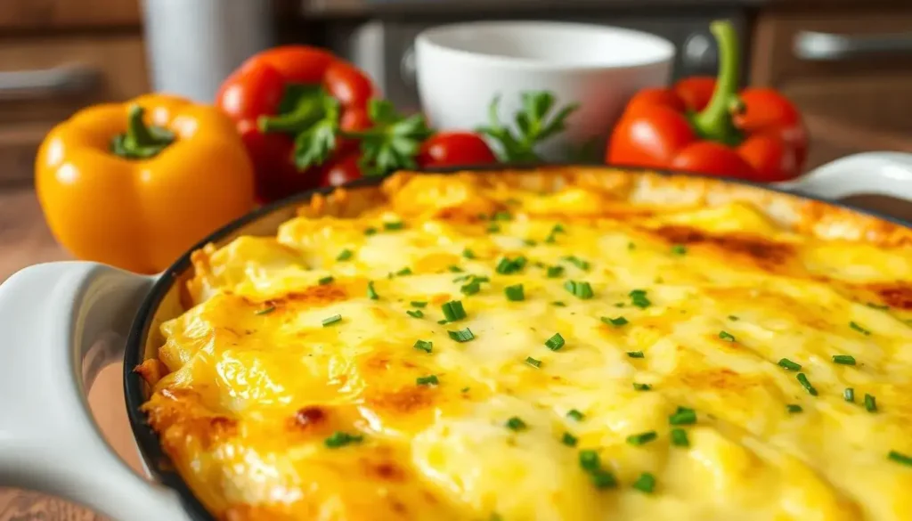 Oven Baked Scrambled Eggs