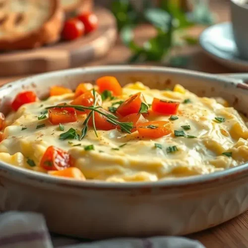 Oven Baked Scrambled Eggs