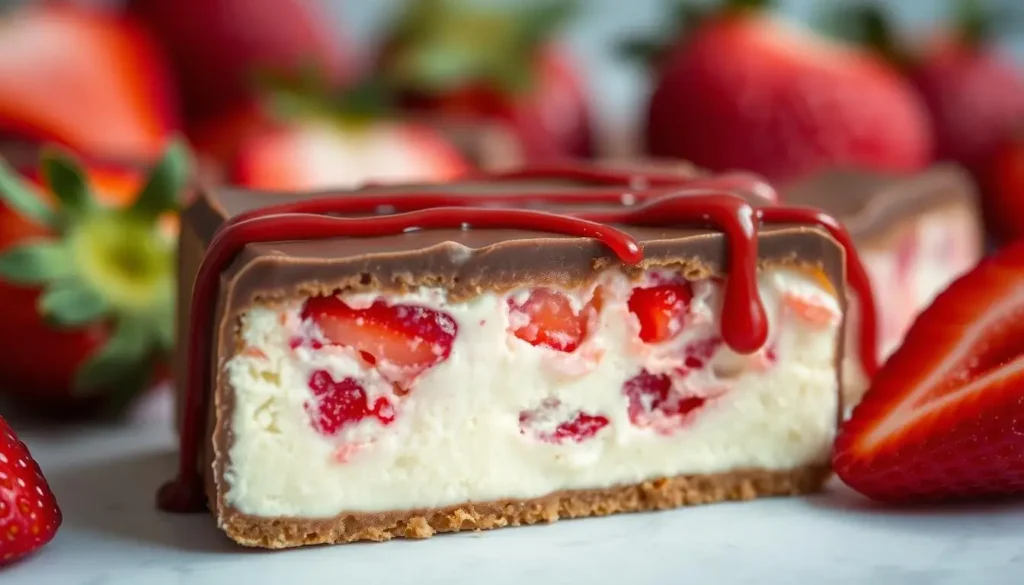 Strawberry Cheesecake Snickers