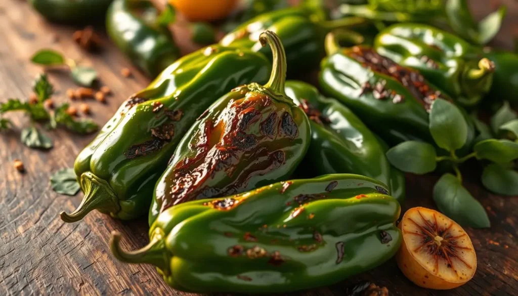 Stuffed Poblano Peppers