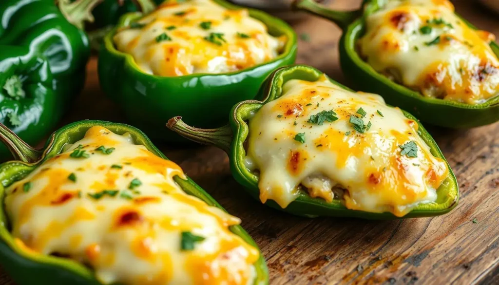 Stuffed Poblano Peppers