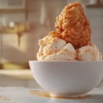 fried chicken ice cream