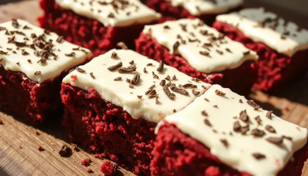 red velvet brownies