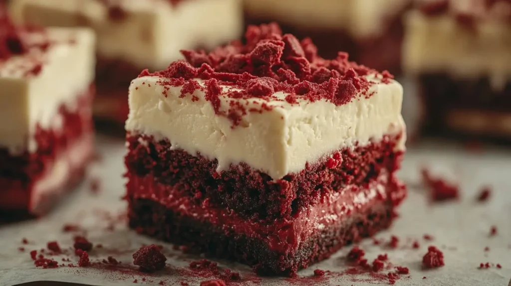 red velvet brownies