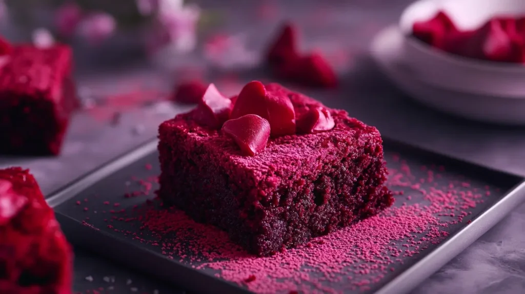 red velvet brownies