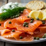 smoked salmon