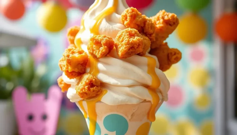 Chicken ice cream