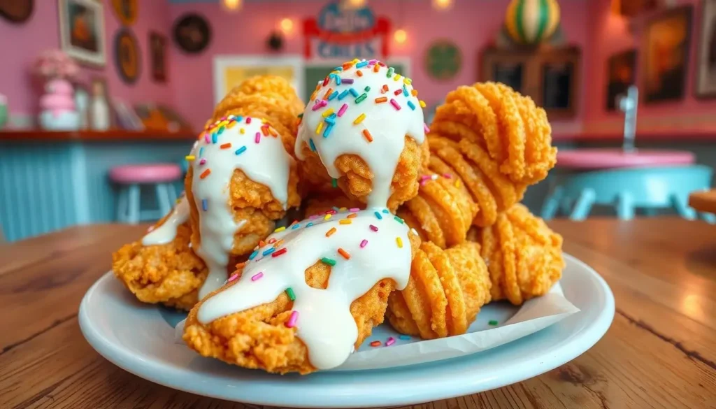 Ice Cream Fried Chicken