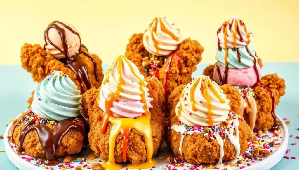 Ice Cream Fried Chicken