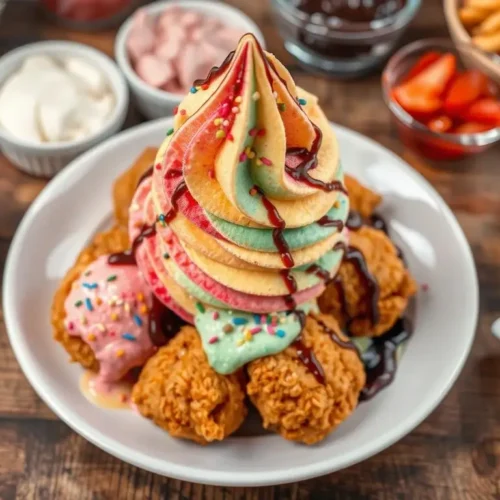 Ice Cream Fried Chicken