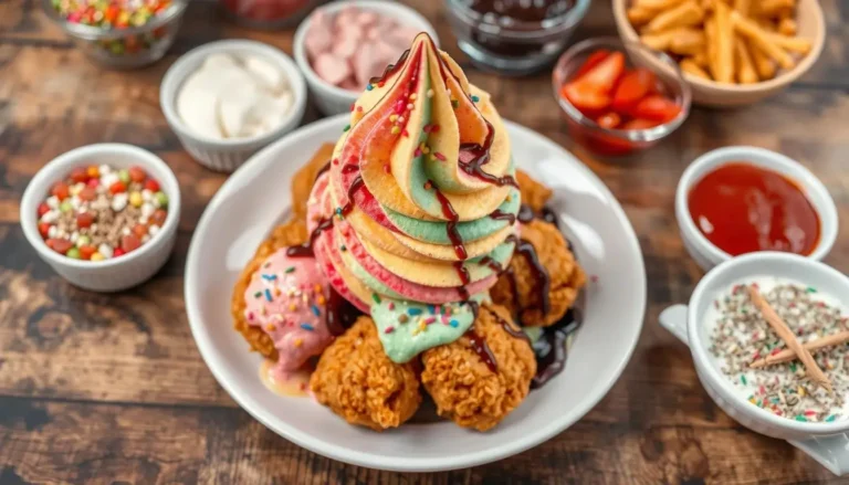 Ice Cream Fried Chicken