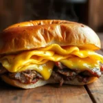 Steak Egg and Cheese Bagel