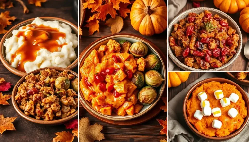 the 5 best common sides served on Thanksgiving Day