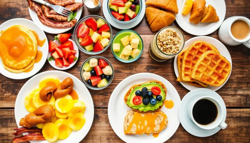 What are 25 breakfast foods