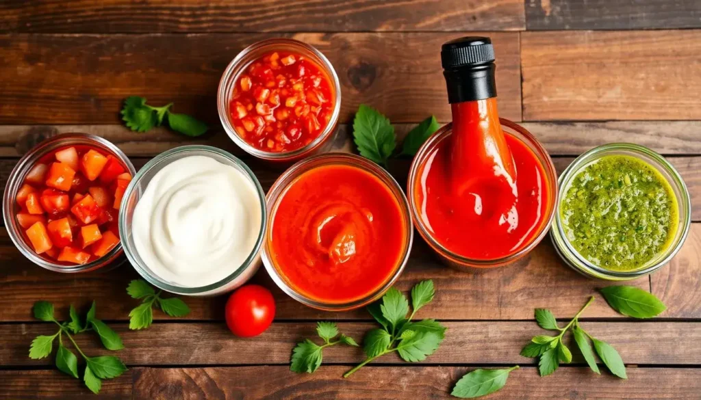 What are the 5 most popular sauces