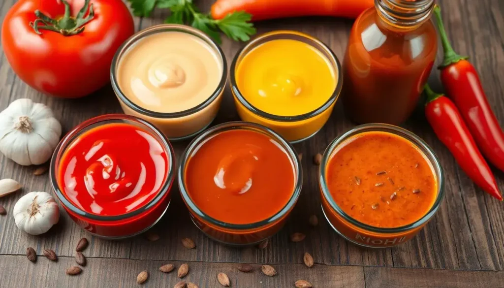 What are the 5 most popular sauces