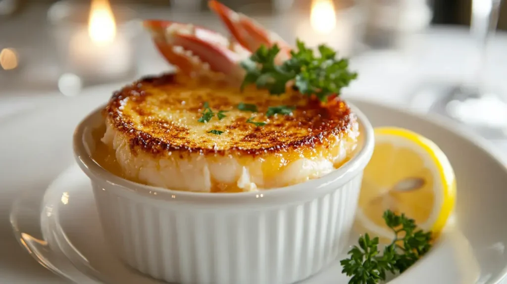 Crab Brulee Recipe