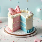 Gender Reveal Cake