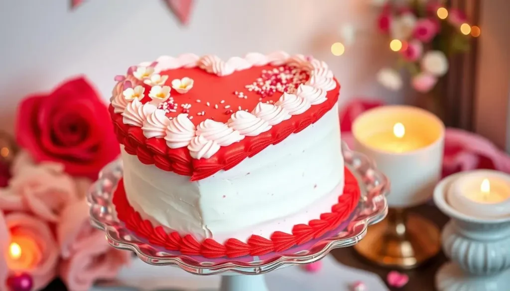 heart cake