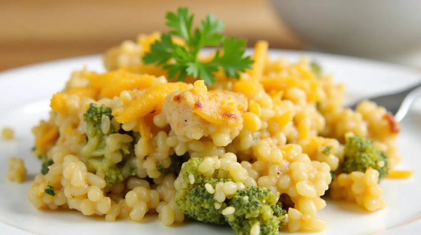 chicken broccoli rice casserole