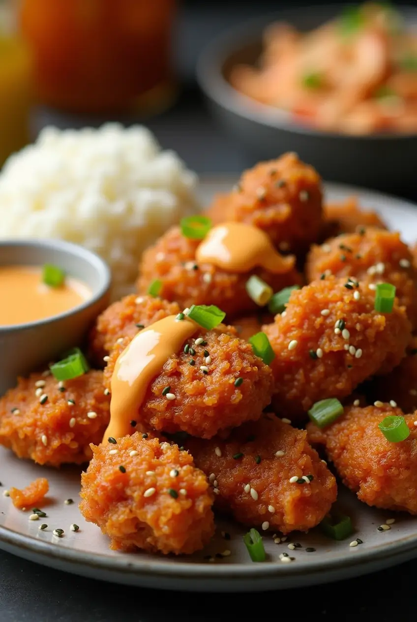 Crispy Bang Bang Chicken