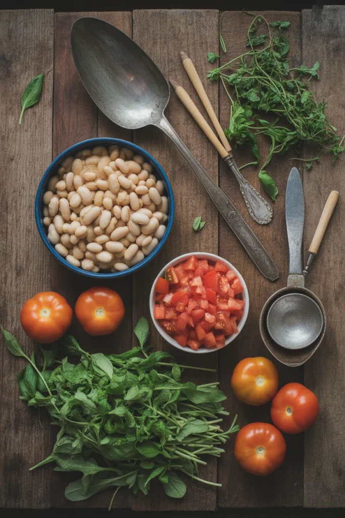 Creamy Tomato White Bean Stew