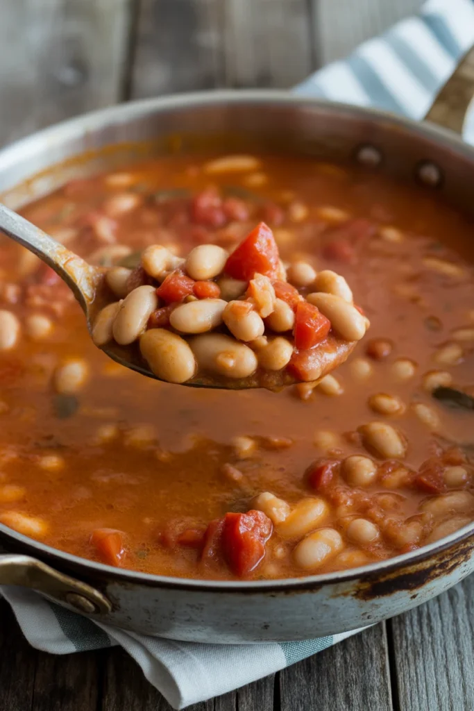 Creamy Tomato White Bean Stew