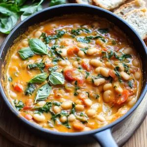 Creamy Tomato White Bean Stew