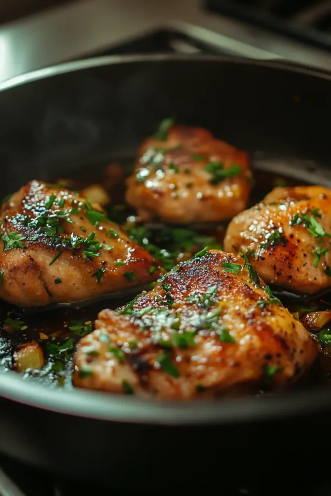Honey Garlic Chicken Thights