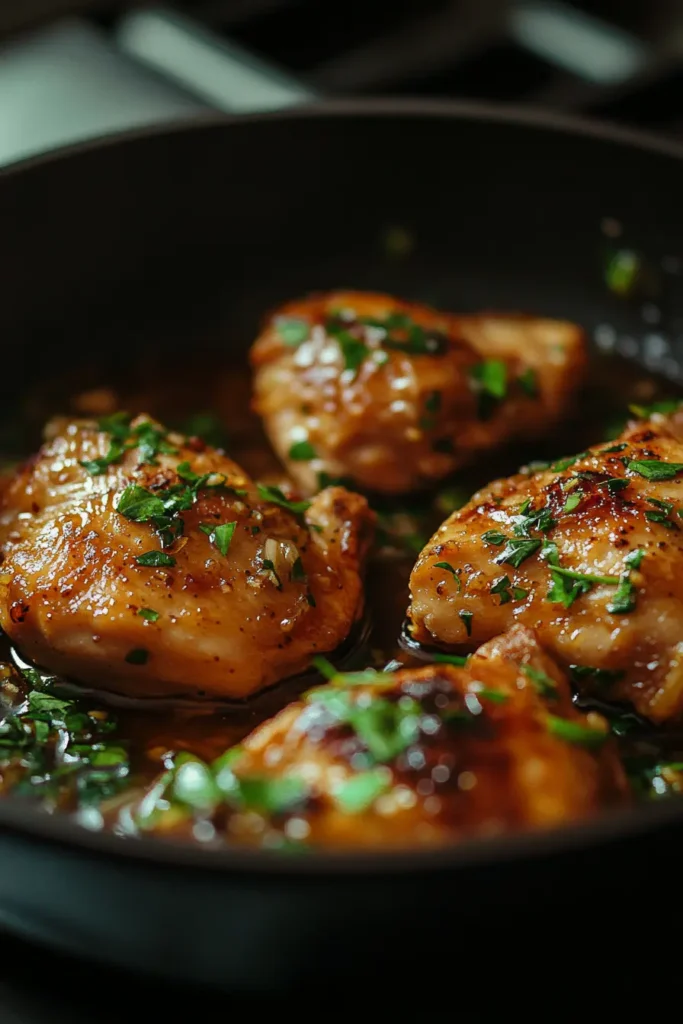 Honey Garlic Chicken Thights