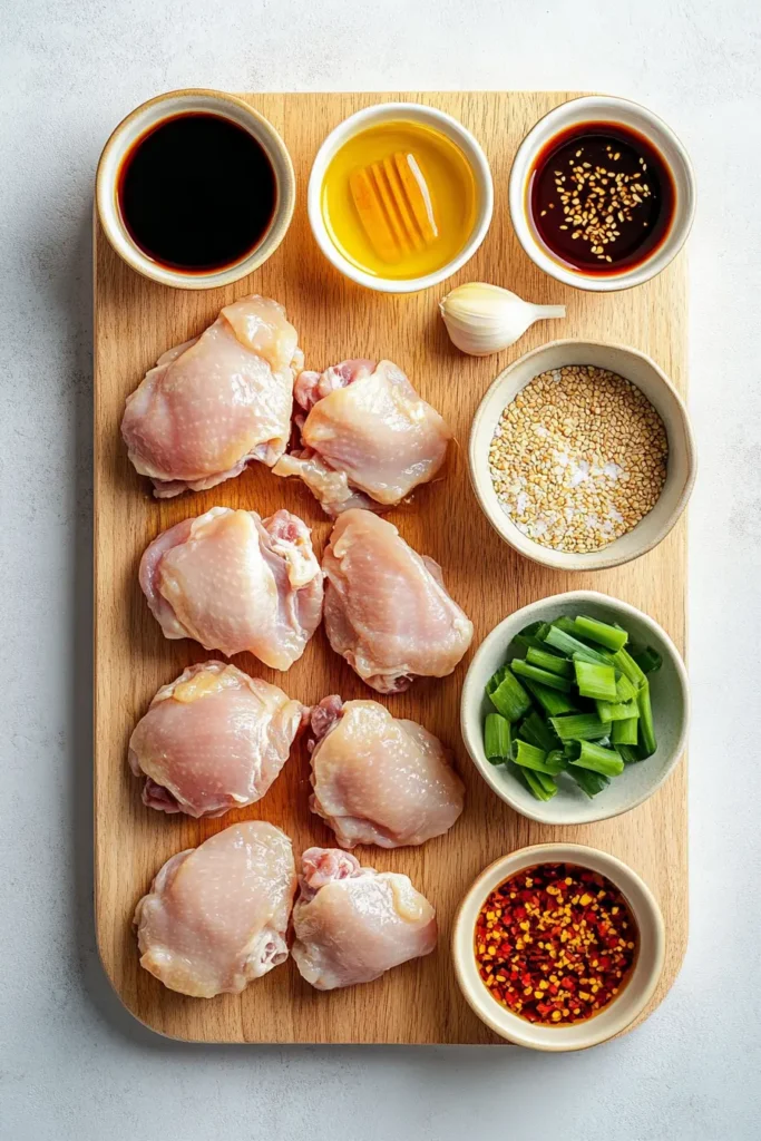 Honey Garlic Chicken Thights