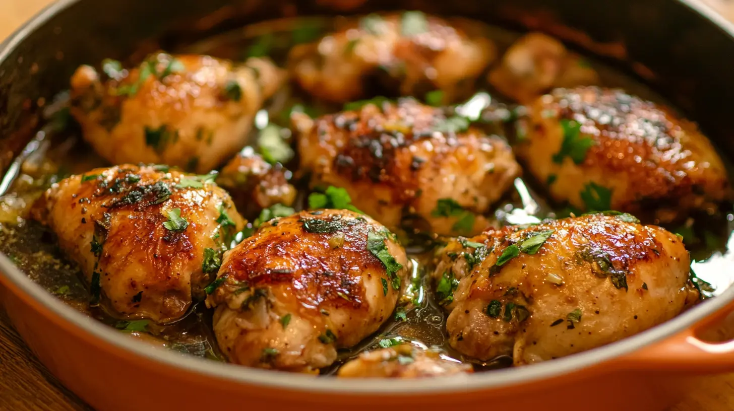 Honey Garlic Chicken Thights
