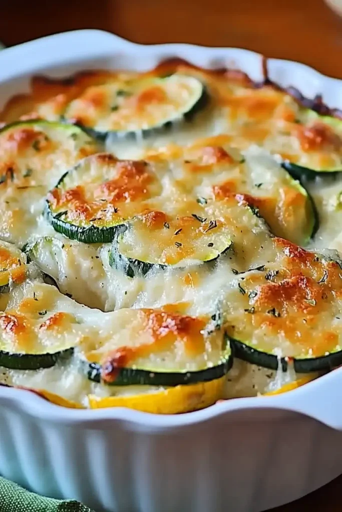 Loaded Zucchini Bake