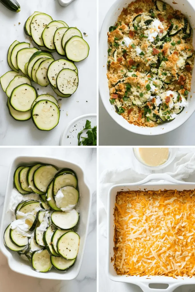 Loaded Zucchini Bake