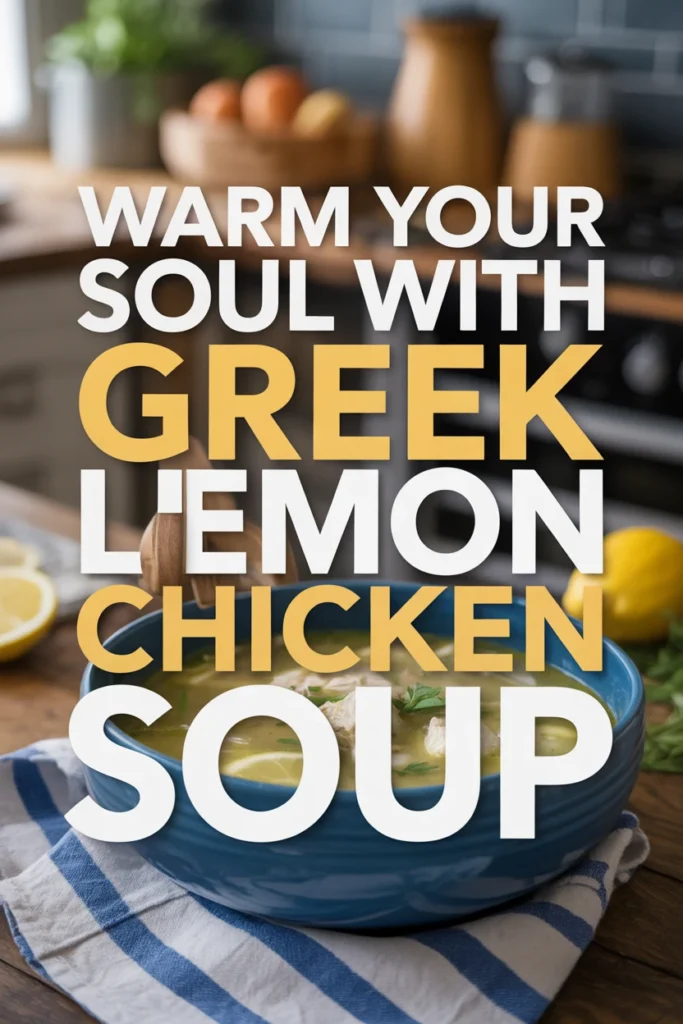 Lemon Chicken Soup