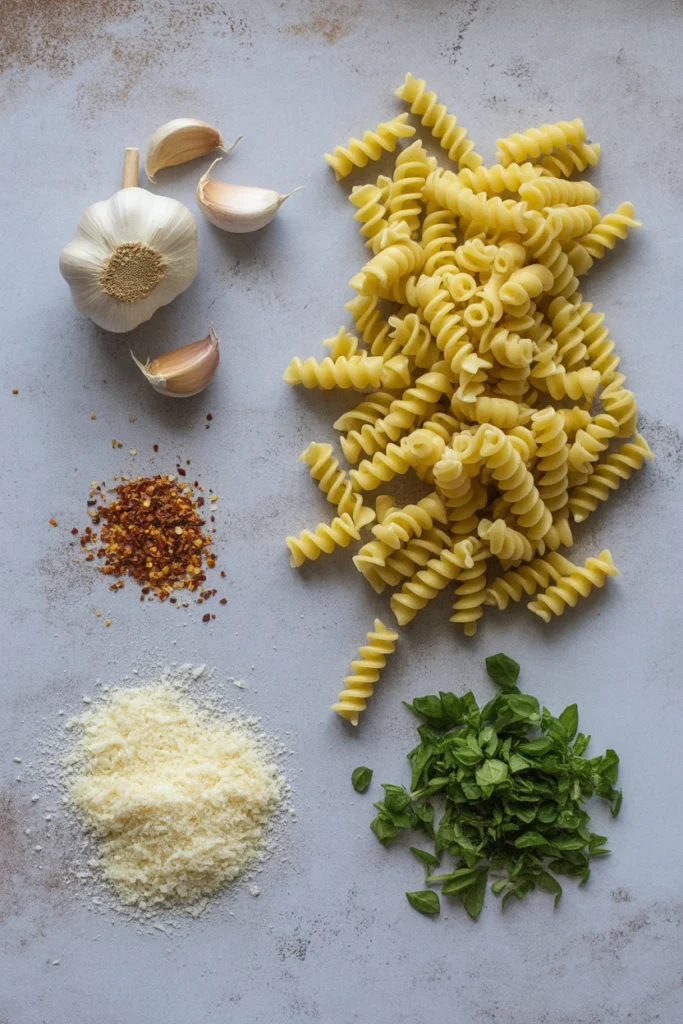 Crockpot Garlic Parmesan Chicken Pasta
