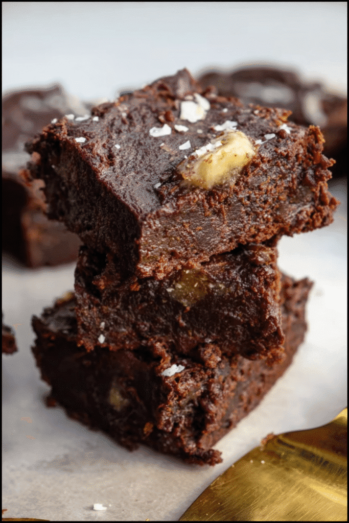 3 Ingredient Brownies With Banana