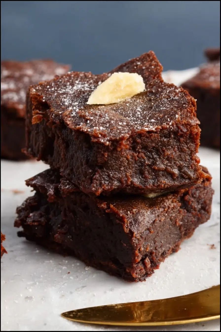 3 Ingredient Brownies With Banana