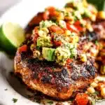Delicious Fiesta Lime Chicken garnished with vibrant lime slices