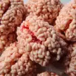 Spooky Marshmallow Rice Bubbles shaped like Halloween brains
