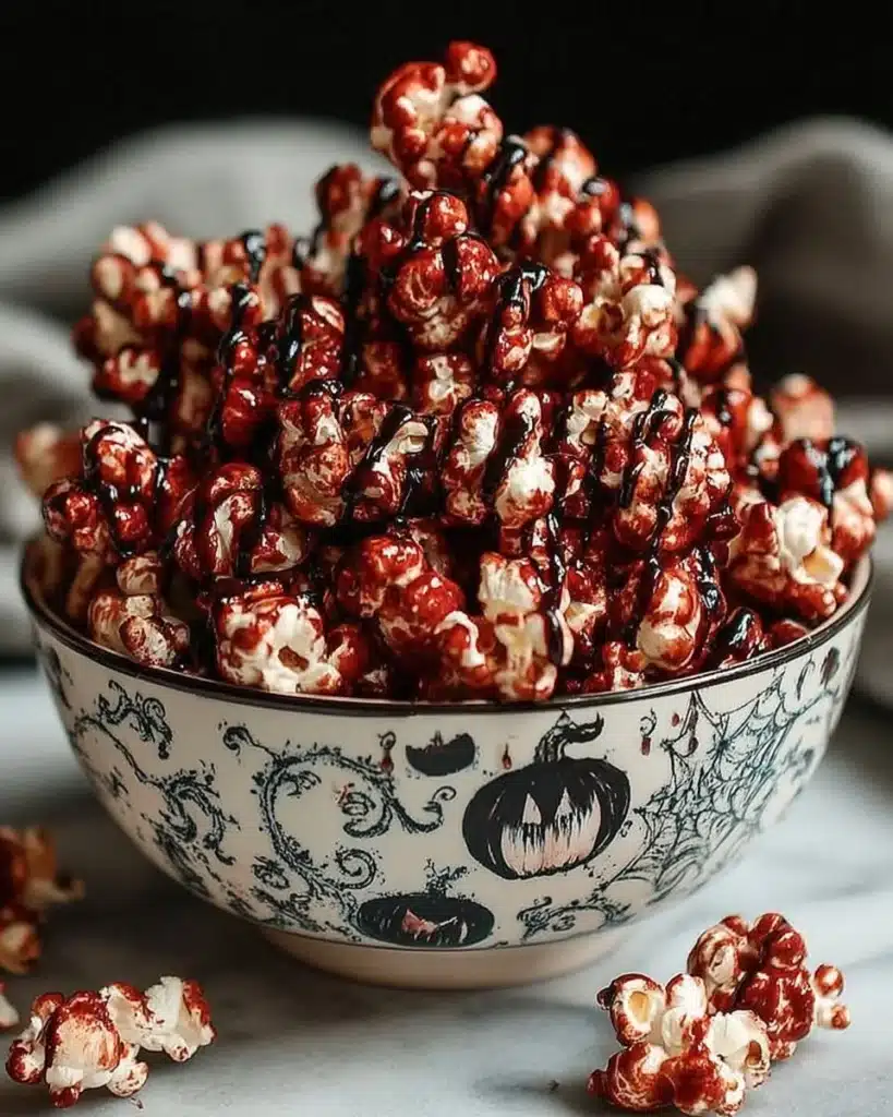 Deliciously spooky Poison Apple Popcorn blend