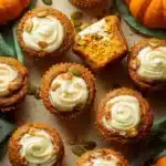 Delicious Pumpkin Cream Cheese Muffins inspired by Starbucks recipe