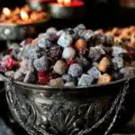 A bowl of premium werewolf kibble for energetic werewolf pets