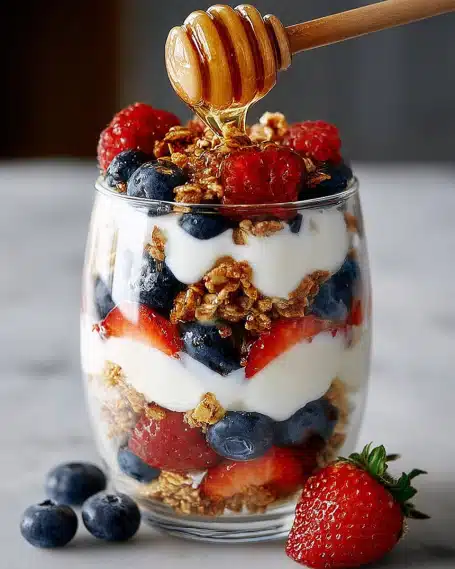 High-Protein Greek Yogurt Parfait
